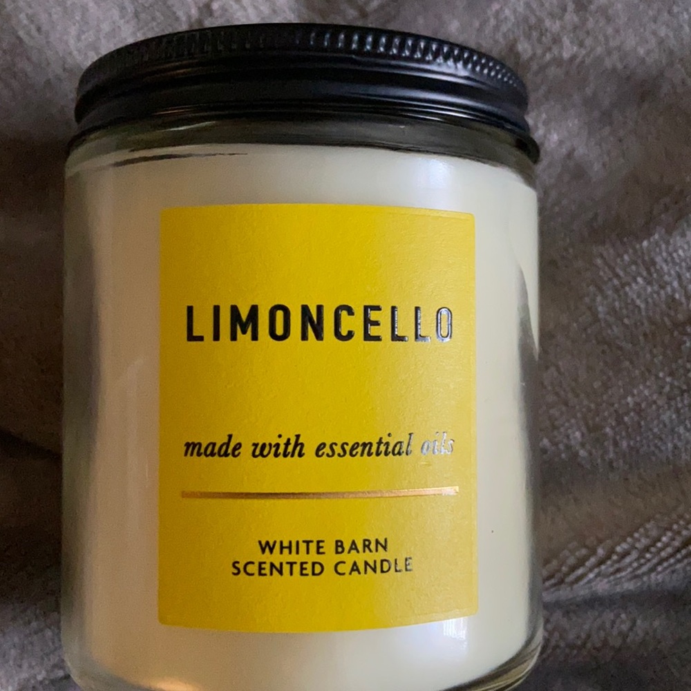 Candle Single Wick Limoncello